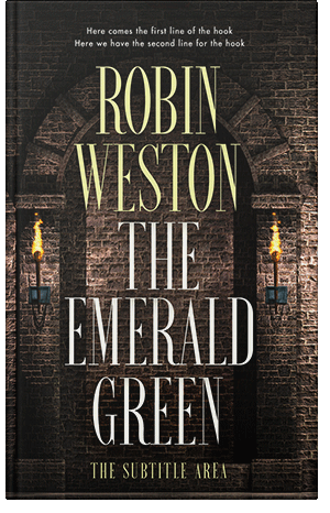 Premade Book Cover Oil