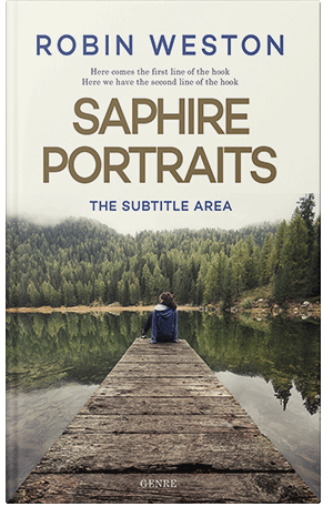 Premade Book Cover Satin Linen