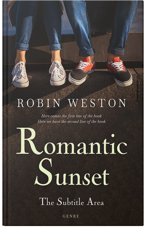 Front view of Premade Romance Book Cover - Cocoa Brown