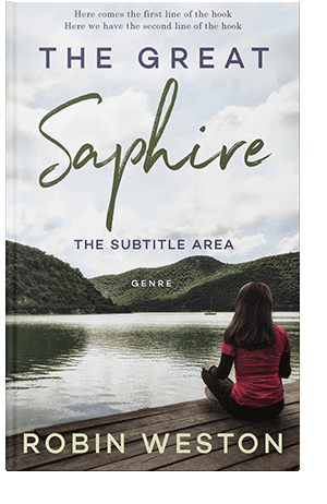 Pre Made Book Cover Black Haze