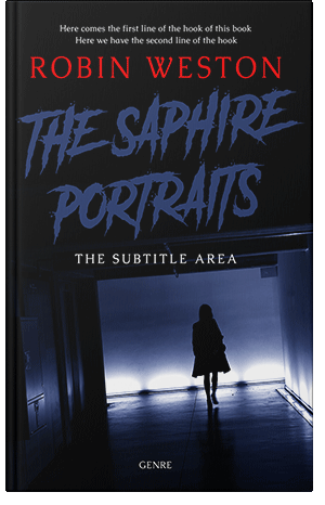 Premade Book Cover Ebony