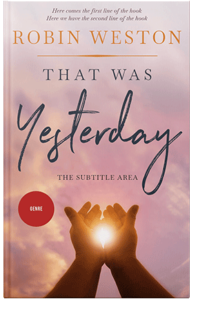 Pre Made Book Cover Cavern Pink