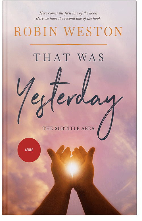 Front view of Premade Health & Mind & Body Book Cover - Cavern Pink