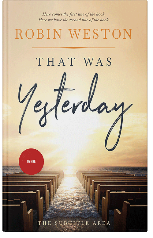 Front view of Premade Religion & Spirituality Book Cover - Cocoa Brown