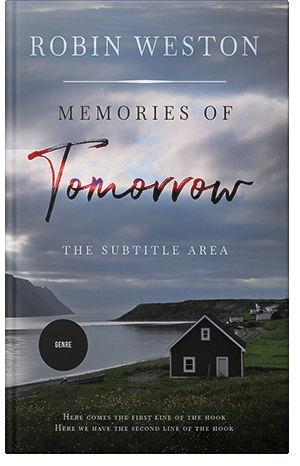 Premade Book Cover Raven