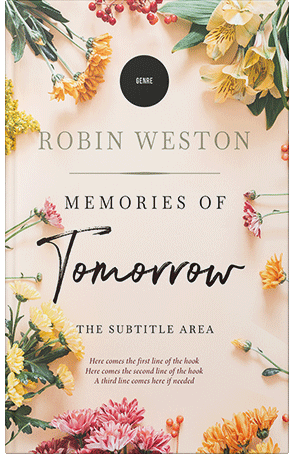 Premade Book Cover Linen