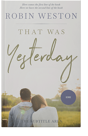 Pre Made Book Cover Quill Gray