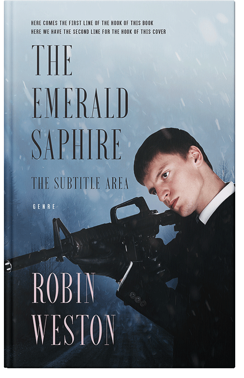 Front view of Premade Mystery & Thriller & Suspense Book Cover - Ghost