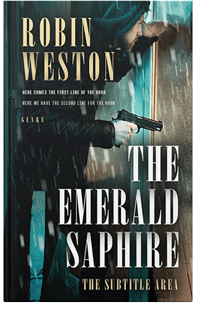 Pre Made Book Cover Bison Hide