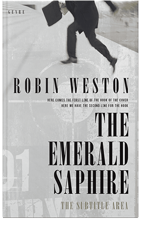 Pre Made Book Cover Pumice