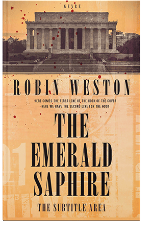 Pre Made Book Cover Manhattan