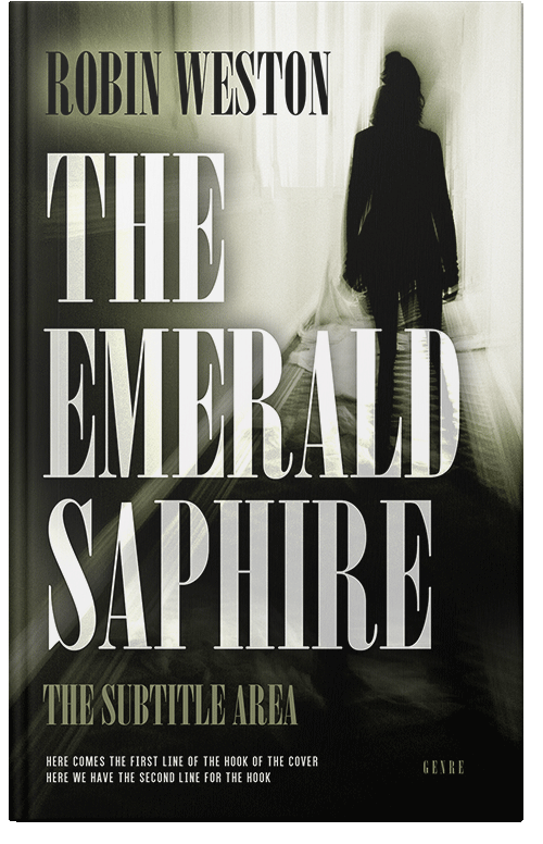 Front view of Premade Mystery & Thriller & Suspense Book Cover - Rangoon Green