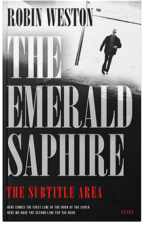 Pre Made Book Cover Pale Slate