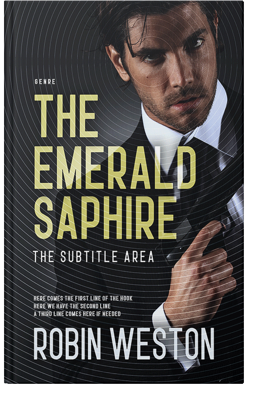 Front view of Premade Mystery & Thriller & Suspense Book Cover - Chino