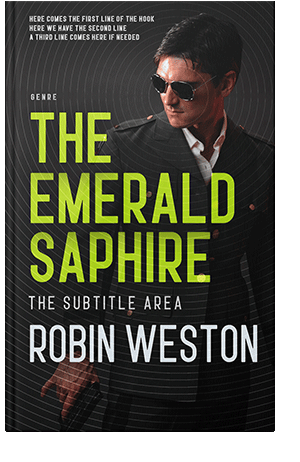 Pre Made Book Cover Cod Gray