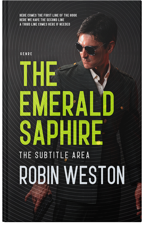 Front view of Premade Mystery & Thriller & Suspense Book Cover - Cod Gray