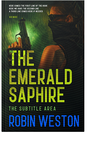 Pre Made Book Cover Marshland