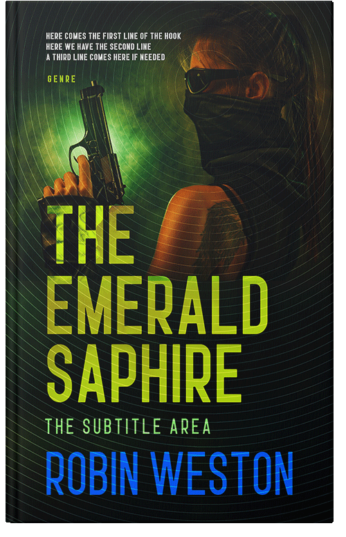 Front view of Premade Mystery & Thriller & Suspense Book Cover - Marshland