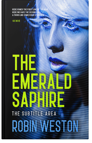 Premade Book Cover Ebony