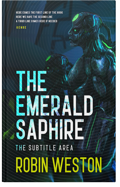 Front view of Premade Science Fiction Book Cover - Firefly