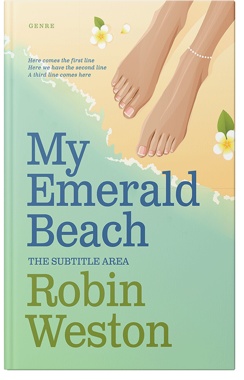 Front view of Premade Chick Lit Book Cover - Sprout