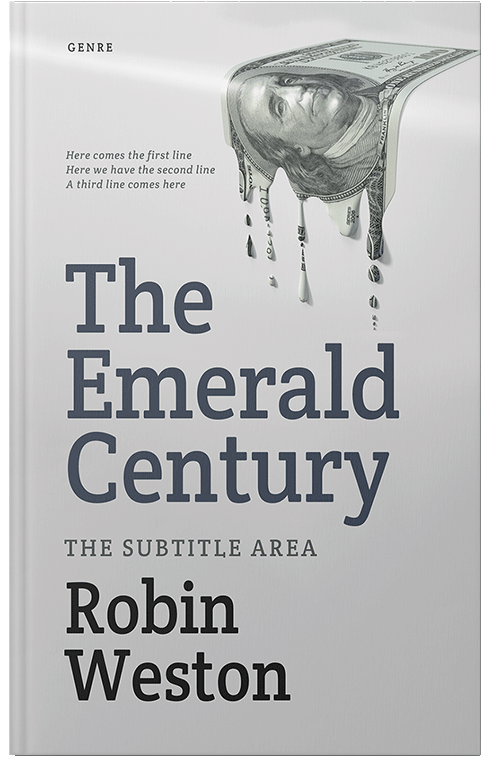 Front view of Premade Surreal Book Cover - Alto