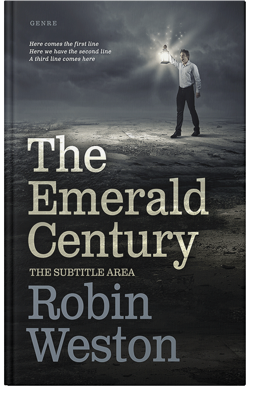 Front view of Premade Self-Improvement & Self-Help Book Cover - Shark