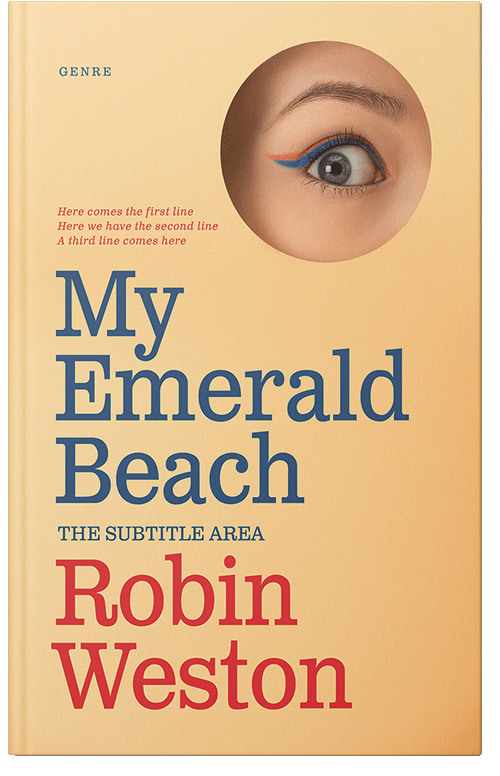 Front view of Premade Chick Lit Book Cover - Corvette