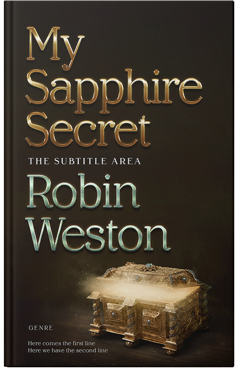 Front view of Premade Fantasy Book Cover - Karaka