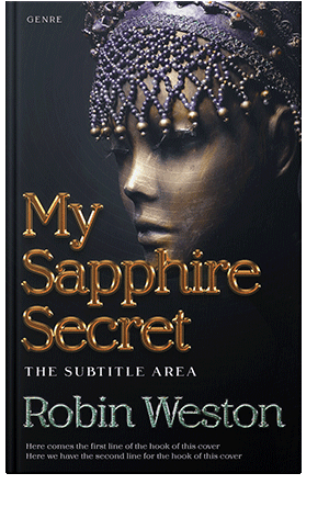 Pre Made Book Cover Cinder