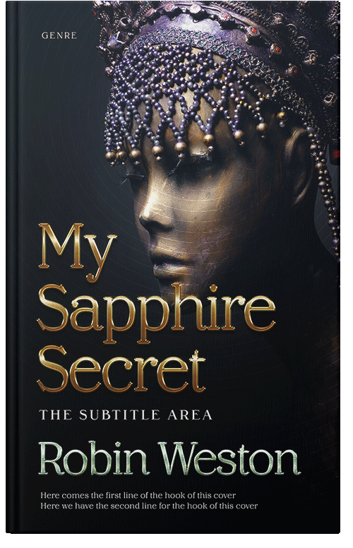 Front view of Premade Fantasy Book Cover - Cinder