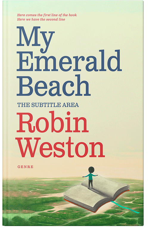 Front view of Premade Fantasy Book Cover - Tahuna Sands