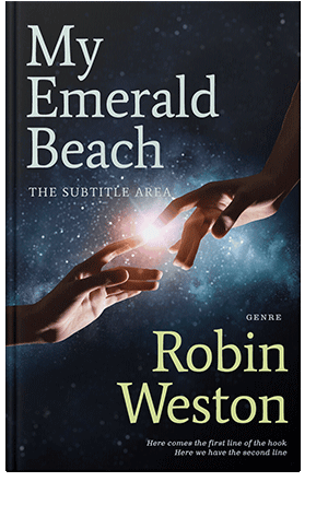 Pre Made Book Cover Ash