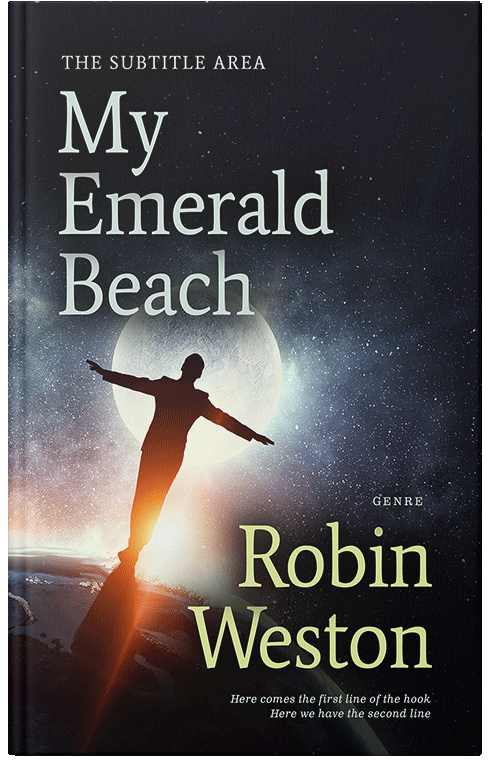 Front view of Premade Self-Improvement & Self-Help Book Cover - Sisal