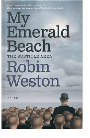 Pre Made Book Cover Submarine