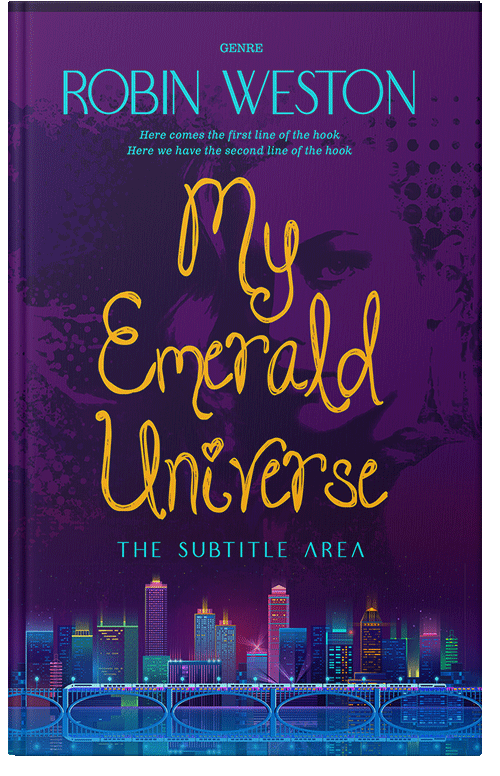 Front view of Premade Chick Lit Book Cover - Clairvoyant