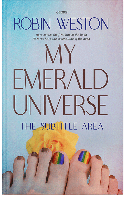 Front view of Premade Chick Lit Book Cover - Ghost