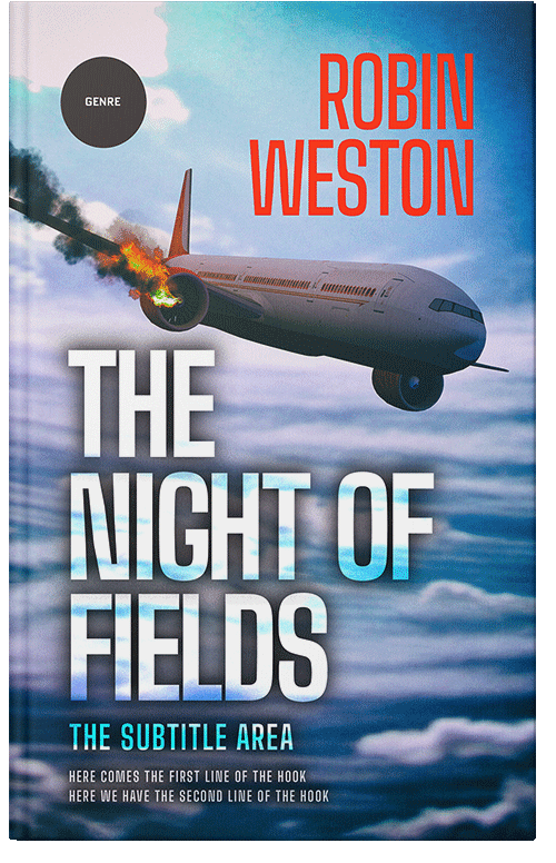 Front view of Premade Action & Adventure Book Cover - Pigeon Post