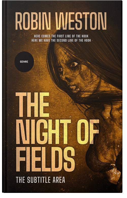 Front view of Premade Horror Book Cover - Equator