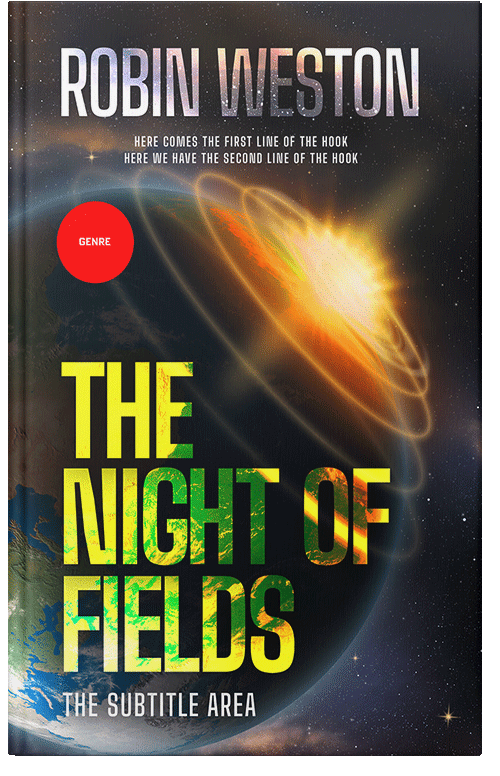 Front view of Premade Apocalyptica Book Cover - Anzac