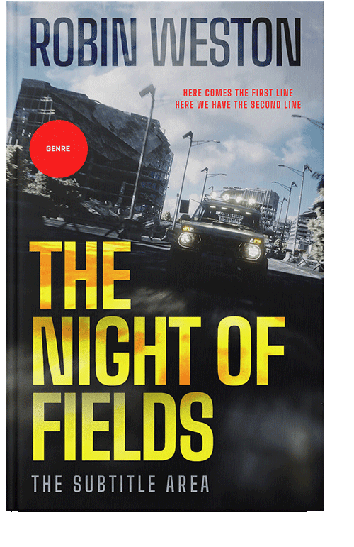 Front view of Shark #22686 - Premade Apocalyptica Book Cover