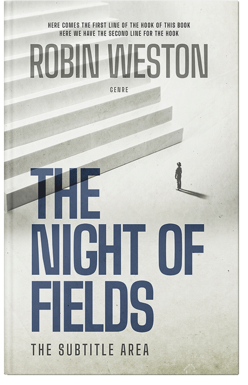 Front view of Premade Business Book Cover - Cararra