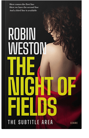 Pre Made Book Cover Asphalt