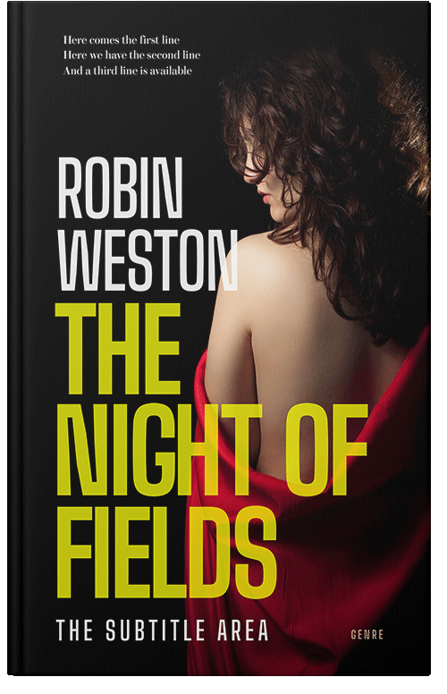 Front view of Premade Erotica Book Cover - Asphalt