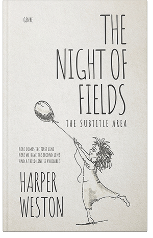 Premade Book Cover Pampas