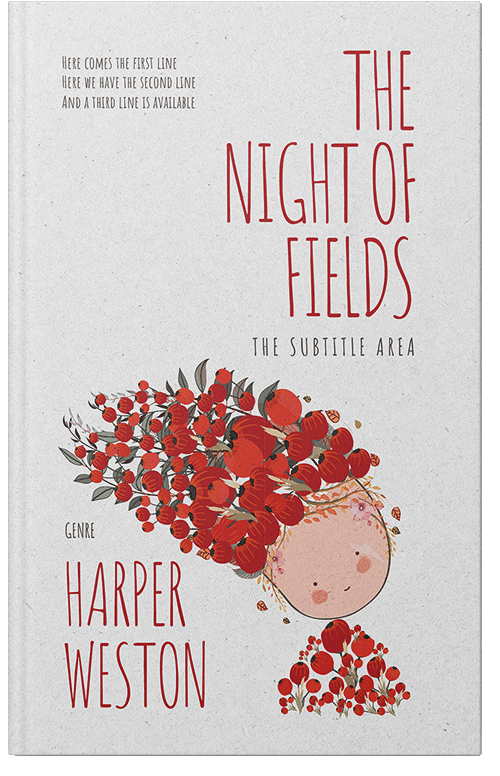 Front view of Premade Surreal Book Cover - Ebb