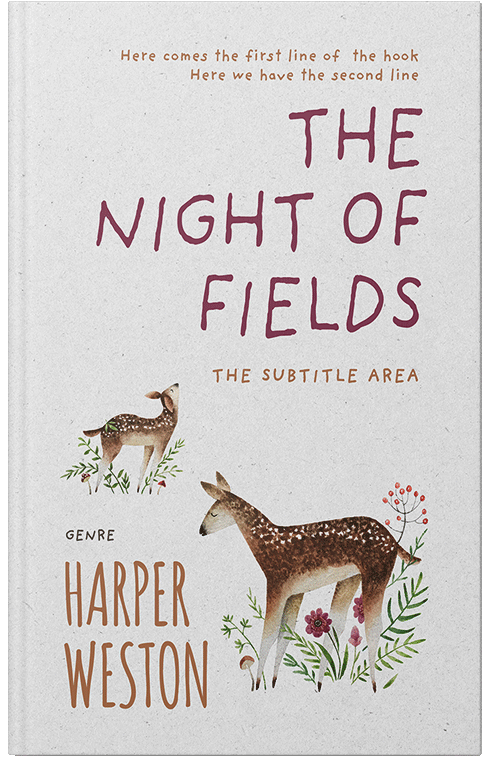 Front view of Premade Children's Book Cover - Mercury