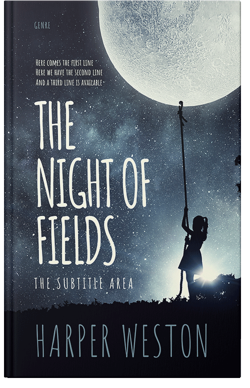 Front view of Premade Teen & Young Adult Book Cover - Mirage