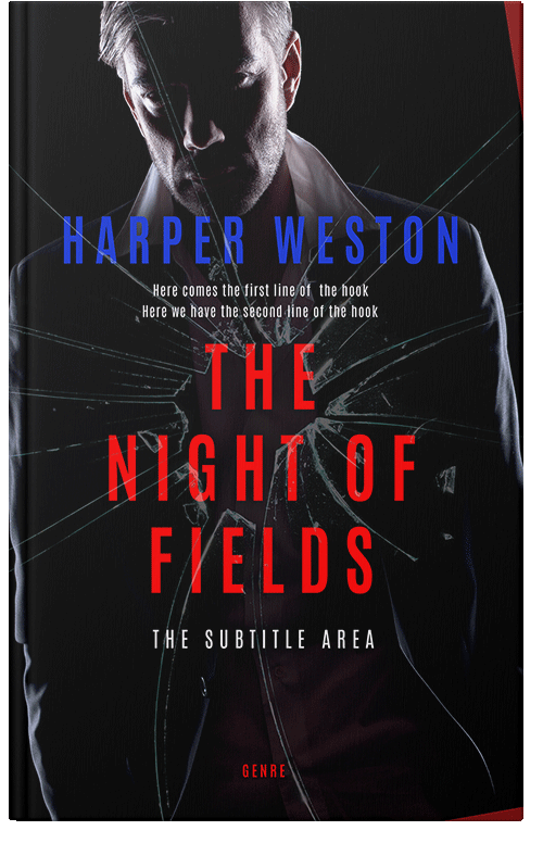 Front view of Premade Erotica Book Cover - Cod Gray