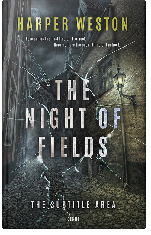 Front view of Premade Mystery & Thriller & Suspense Book Cover - Cape Cod